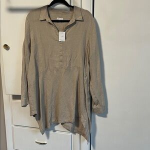 J. Jill Tan Long Sleeve Top